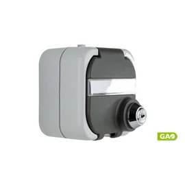 Dugalj kulcsos falon kívüli csapfedeles zárható IP54 Gao