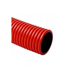 Gégecső KOPOFLEX 50 halogénmentes, duplafalú - piros