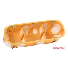 Gipszkartondoboz sülly. kerek 65-Ös 3-As Kopos Kp64/3L-Nb gumis 30/doboz