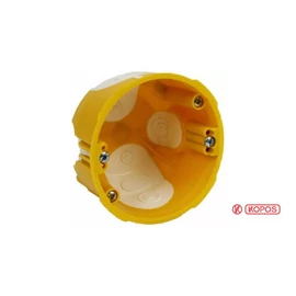 Gipszkartondoboz sülly. kerek 65-Ös 1-Es Kopos Kp64/LD gumis 110/doboz