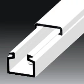 Műanyag csatorna 11x10x2000 fehér (150m/karton) Kopos