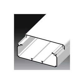 Műanyag csatorna 100x40x2000 fehér (8m/karton) Kopos