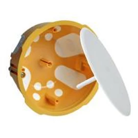 Membrános gipszkartondoboz süllyesztett kerek 103-as Fedéllel gumis