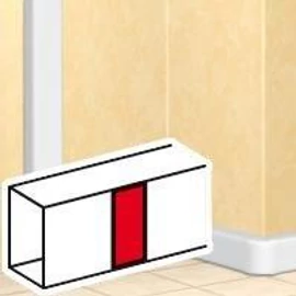 Takaróelem 65 mm széles fedélhez