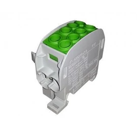 Fővezetéki sorkapocs sínre szig. HLAK 35/25 PE ZÖLD 080210-2-3 Leipold