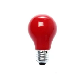 Színes Norm.Izzó 40W E27 PIROS