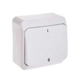Prima Falon kívüli 102 (kétpólusú) kapcsoló IP20 Fehér
