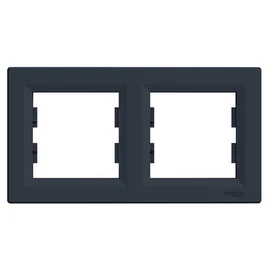 Asfora 2-es keret Vízszintes Antracit