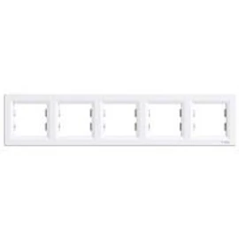 Asfora 5-ös keret Vízszintes Fehér