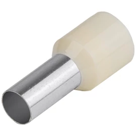 Érvéghüvely szigetelt 10mm2, L=21,5 mm, vaj