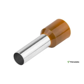 Érvéghüvely szigetelt 25 mm² - barna