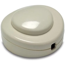 FAMATEL Taposó kapcsoló kerek fehér