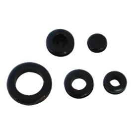 TRACON Kábelbevezető, nyitott, gumi B=11mm, C=7,8mm