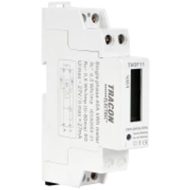 LCD kijelzésű fogyasztásmérő közvetlen 1 fázísú 40 A