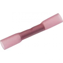 TRACON Zsugorodó szigetelésű toldóhüvely, elektrolitréz, piros