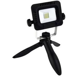 TRACON Összecsukható állványos kézi LED munkalámpa 10W, IP44, 4000K, 4400mAh, 800lm