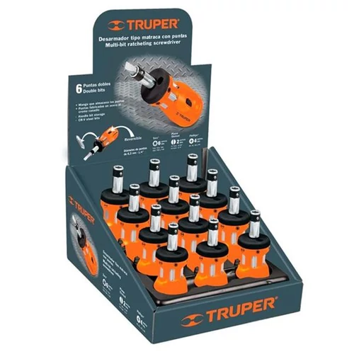 Truper Készlet, 6db dupla bittel