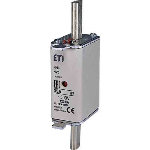 ETI Késes Biztosíték KOMBI NH0 gG 35A/500V