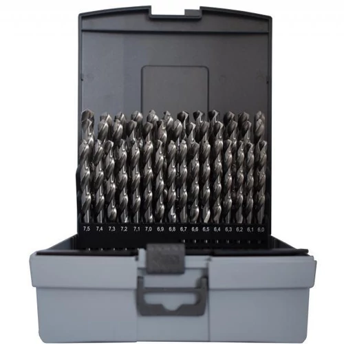 HSS-GS fémcsigafúró készlet DIN 338 - 50 db (pcs)