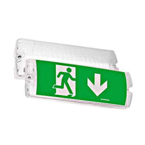 K5 lámpa, LED, 3h, autoteszt, 230VAC - 190lm, NiCd 3,6V/1,8Ah, piktogram készlettel