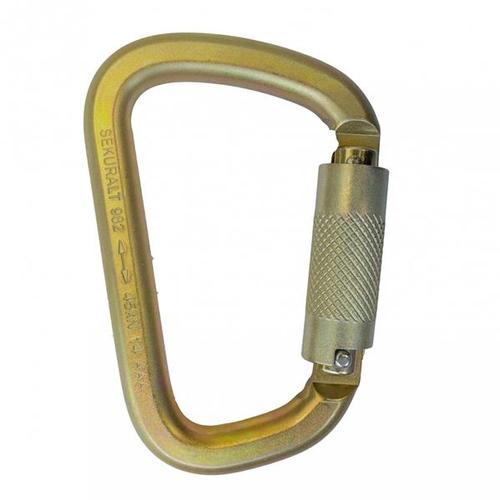 IRUDEK 982 acél karabiner, automatikus zárás, 23 mm-es nyílás