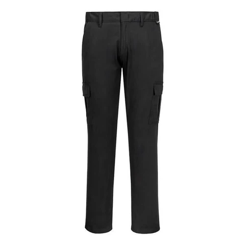 S231 - Stretch Slim Combat nadrág - fekete