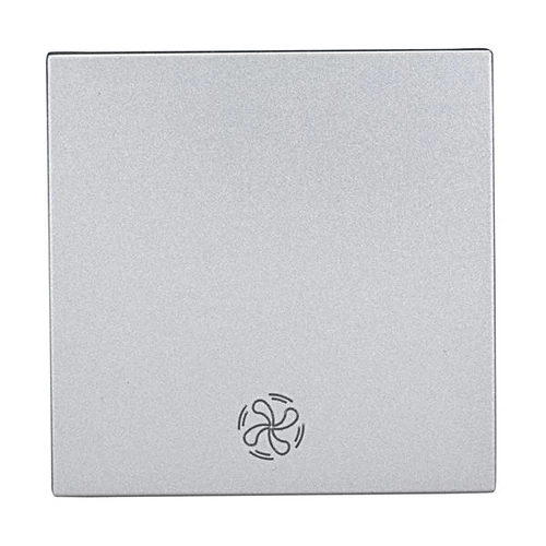 Billentyű ventilátor szimbólummal, ezüst