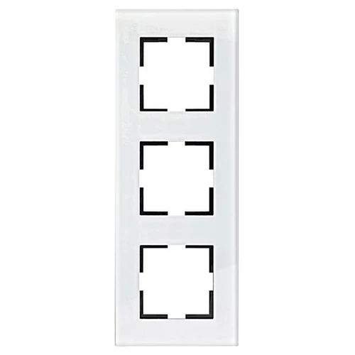 3-as keret, üveg, fehér