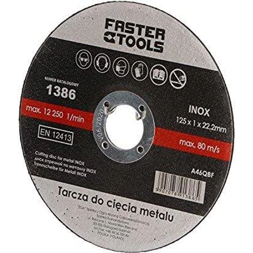 Vágókorong fémhez INOX 125/1 mm