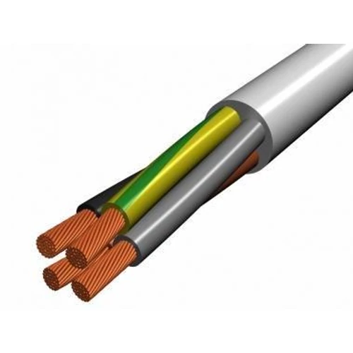 Mt 2x1 fehér sodrott 300/300V H05VV-F - 50 méteres tekercsben