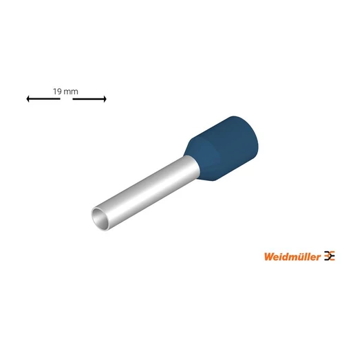 Szigetelt érvéghüvely, 2,5 mm² - kék