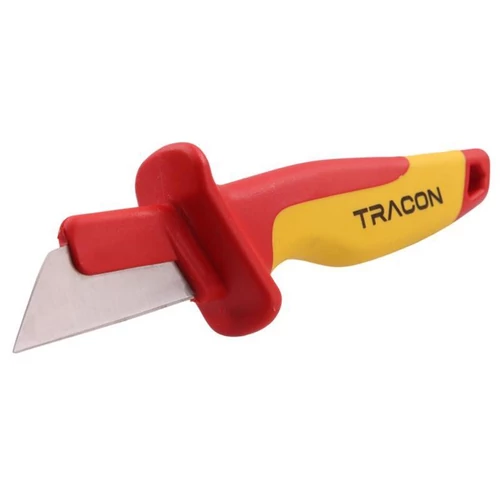 Tracon 1000 V-ra szigetelt kábelkés 8cr18, L= 200mm