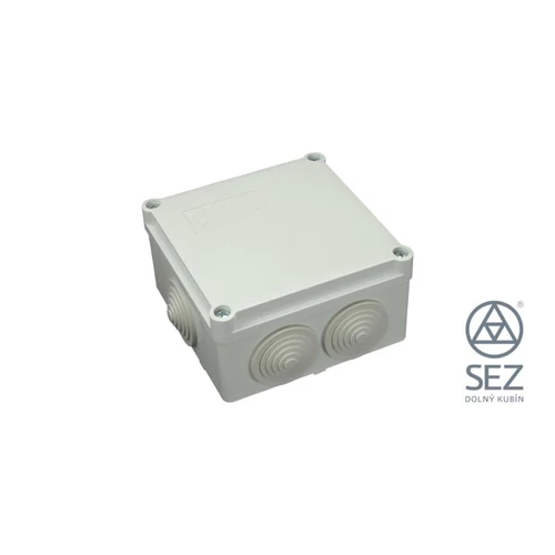 SEZ - Kötődoboz műanyag fk 100x100x50m IP55 tömítőgyűrűs