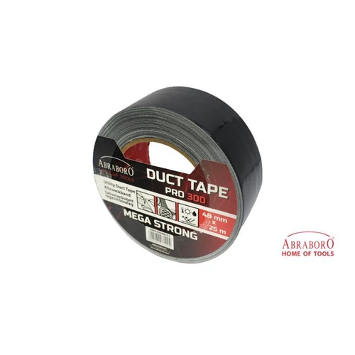 Fix-o-moll DUCT TAPE típusú - szöveterősített ragasztószalag fekete