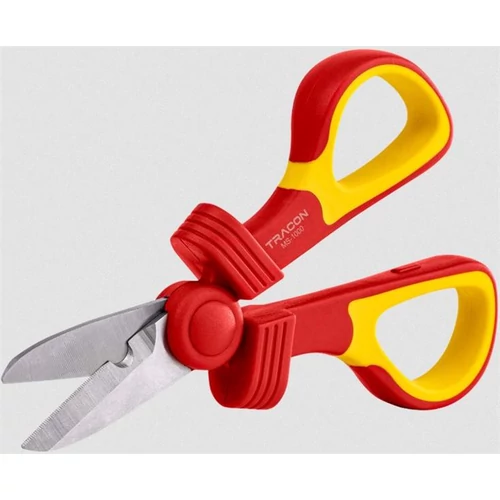 Kábelvágó olló, 1000V-ra szigetelt AC 1000V, 6 mm2