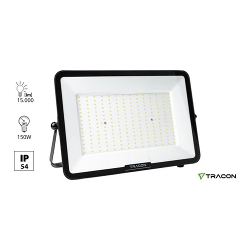 LED fényvető SAMSUNG chippel,mozgásérzékelő csatlakozóval 220-240V AC, 150W, 4000K, IP54, 15000lm