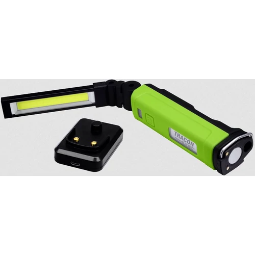 Akkumulátoros LED kézilámpa 10/5W, 6000K, 3,7V, 2000mAh, 600/200lm, 3 h, IP44
