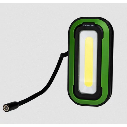 Akkumulátoros LED kézi lámpa 10+2W, 6500K, 3,7V, 1800mAh, 500/110lm, 4h, IP44