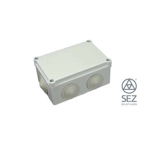 SEZ - Kötődoboz műanyag fk 120x80x50mm IP55 tömítőgyűrűs