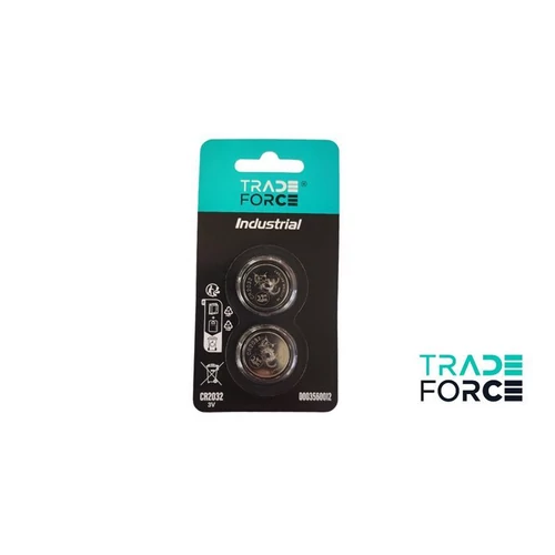 TRADEFORCE - Elem gomb CR2032 3V lítium (2db/bli)