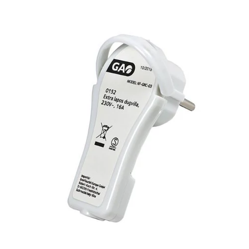 Földelt dugvilla extra lapos húzófüllel