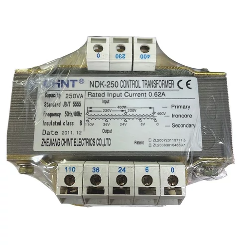 Transzformátor 250VA,400,230V/110-36-24-6VAC NDK