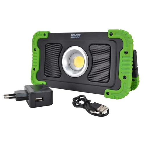 Bluetooth hangszórós akkumulátoros LED szerelő fényvető