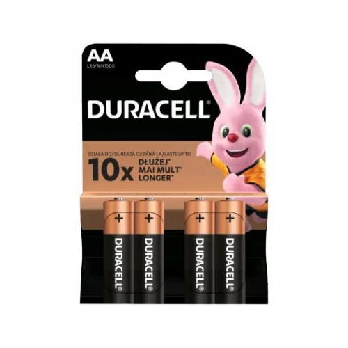 Ceruza elem AA LR6 MN1500 BASIC 1,5V Duracell NEM BONTJUK!! 4db/bliszter