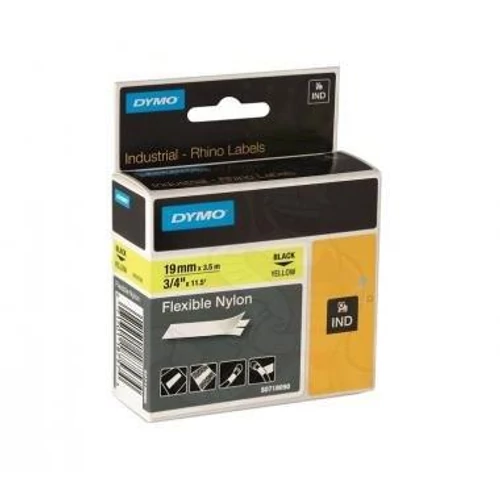 Dymo kazetta Rhino ID1 19mm x 3,5m sárga