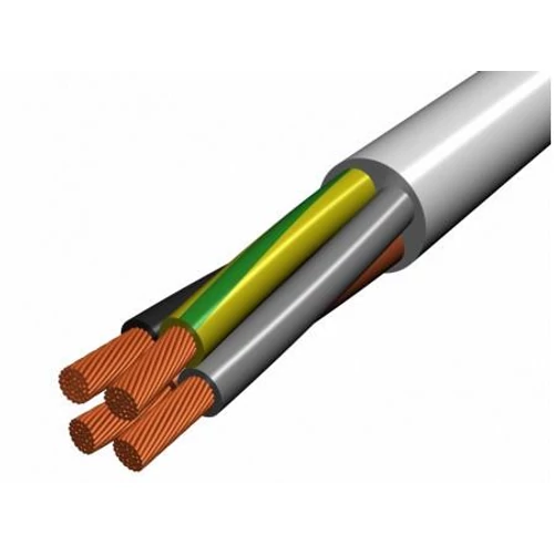 Mt 4x1,5 fehér sodrott 300/500V H05VV-F