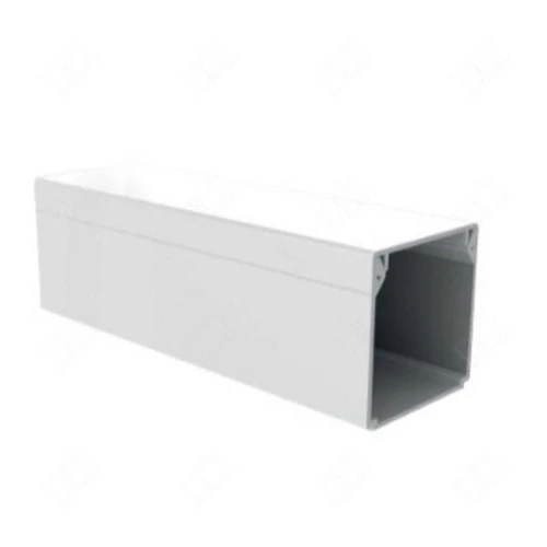 Műanyag csatorna 40x40x2000 fehér (20m/karton) Kopos