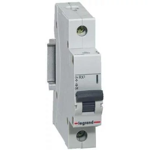 Kismegszakító 1P C 10A 6kA RX3 1 MOD. Legrand