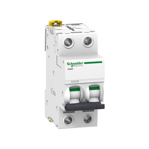 Kismegszakító - Circut breaker ACTI9 iC60N 2P, C, 0.5A Schneider