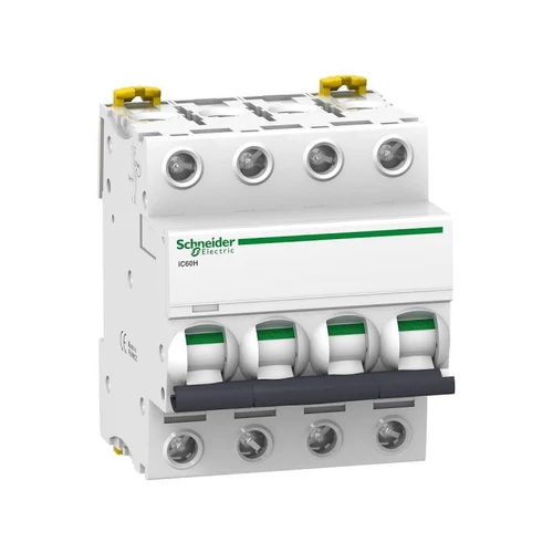 Kismegszakító - Circut breaker ACTI9 iC60H 4P, C, 0.5A Schneider